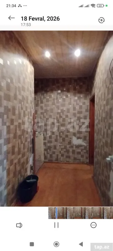 Satılır 3 otaqlı mənzil 65 m²