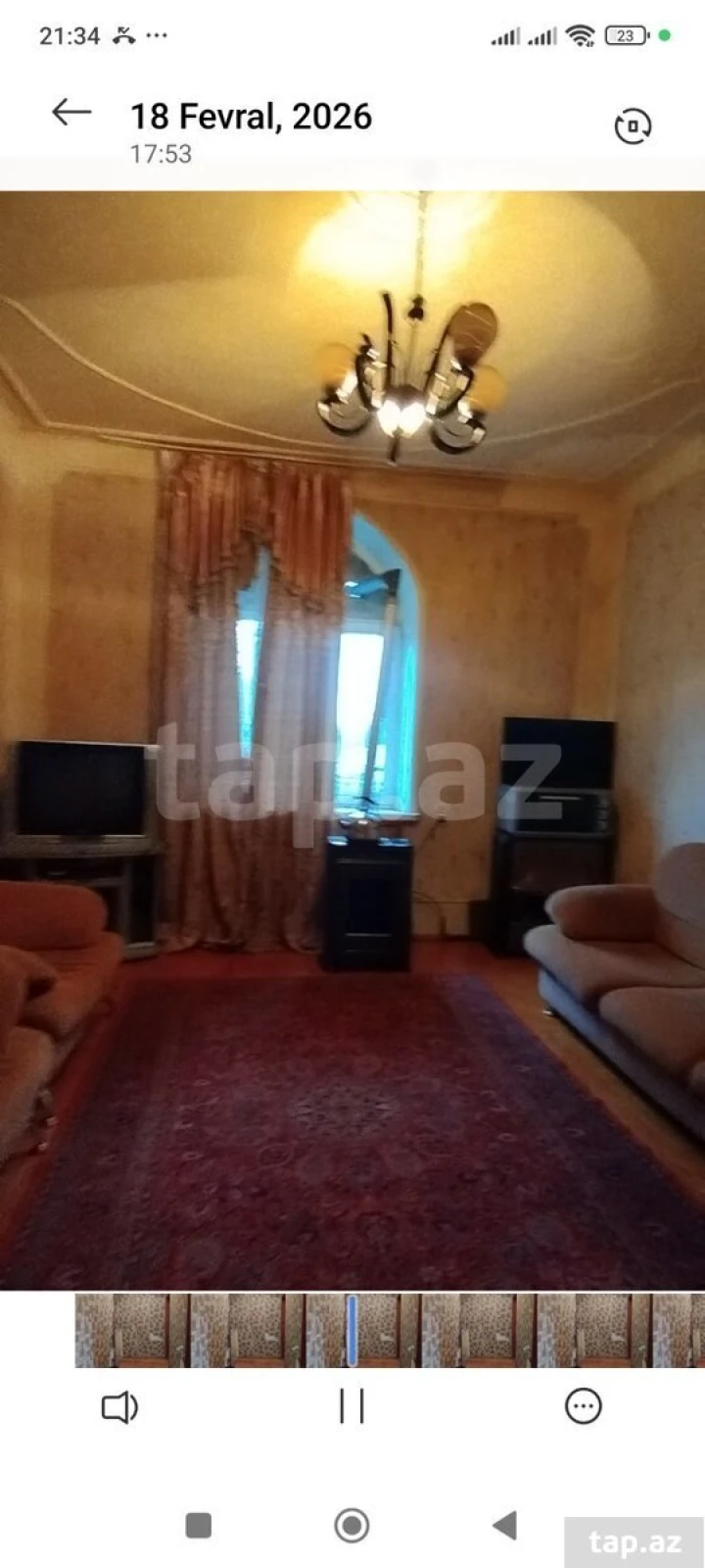 Satılır 3 otaqlı mənzil 65 m²