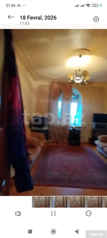 Satılır 3 otaqlı mənzil 65 m²