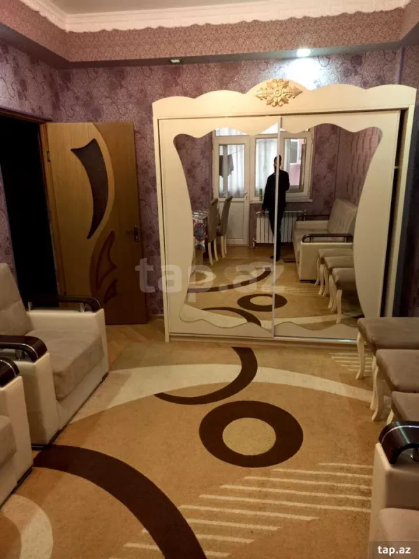 Kirayə verilir 1 otaqlı yeni tikili 40 m²