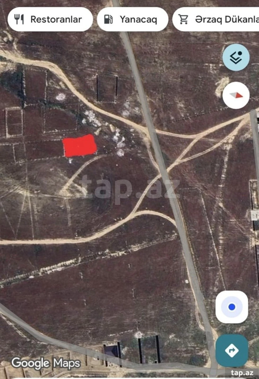 Satılır torpaq sahəsi