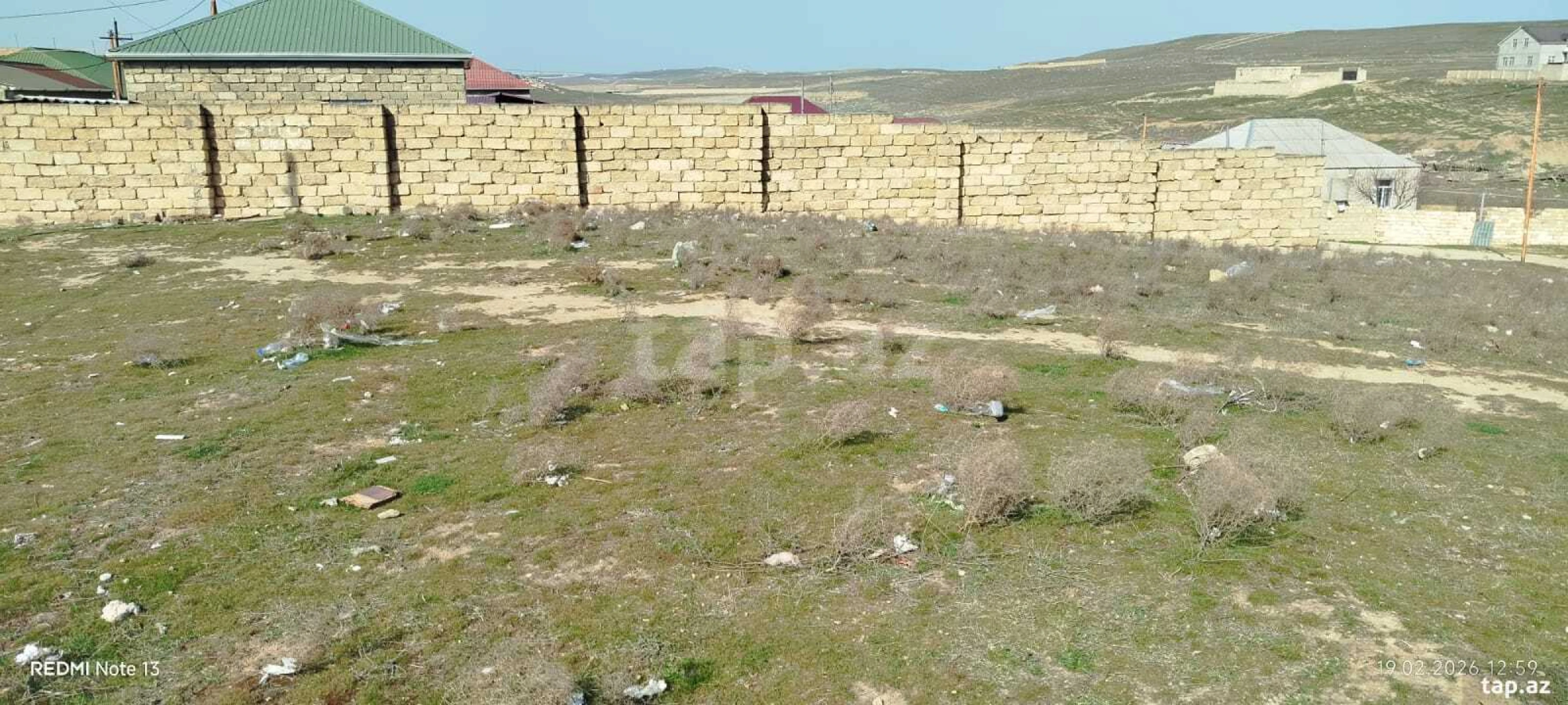 Satılır torpaq sahəsi