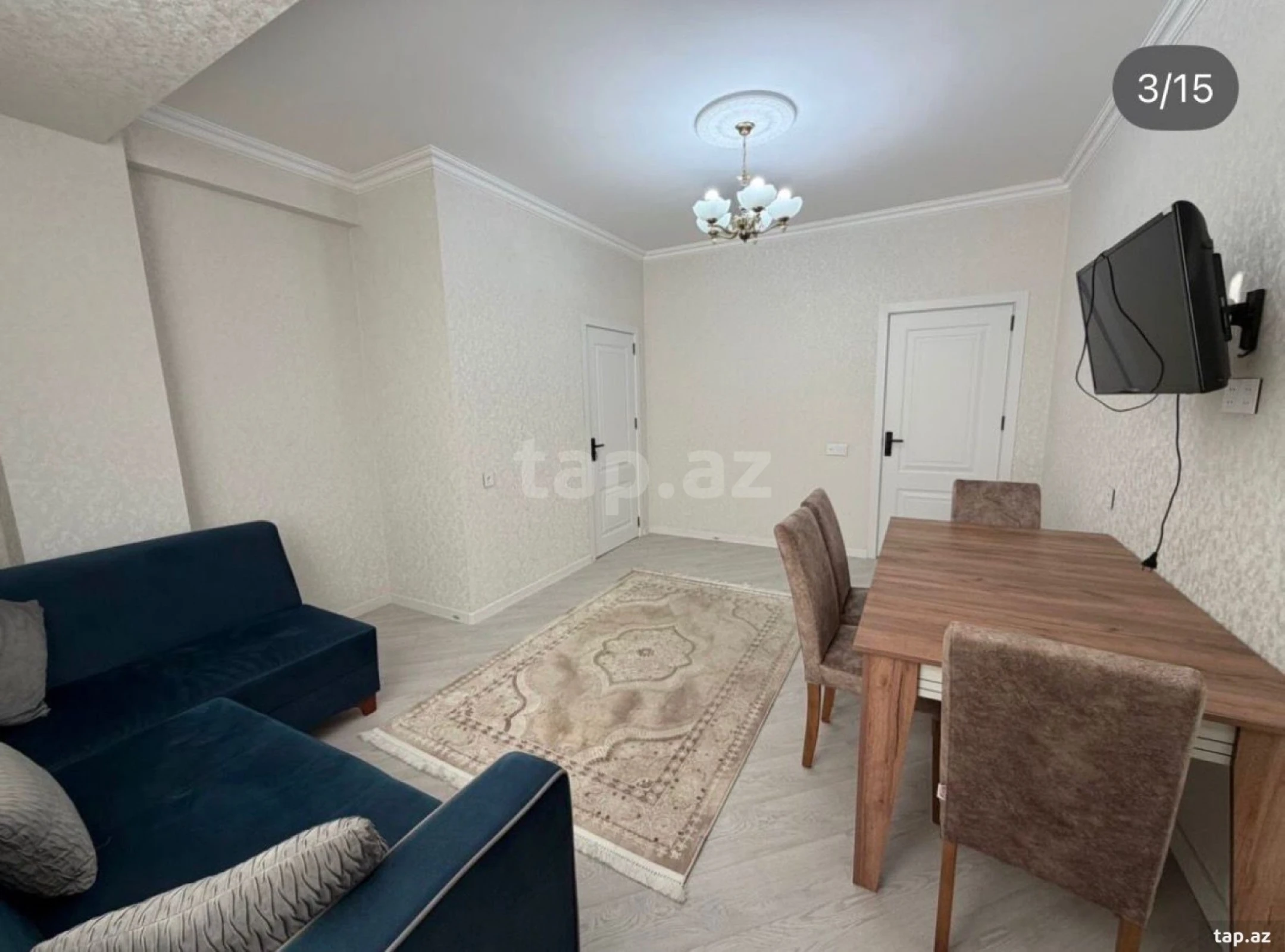 Satılır 2 otaqlı yeni tikili 53 m²