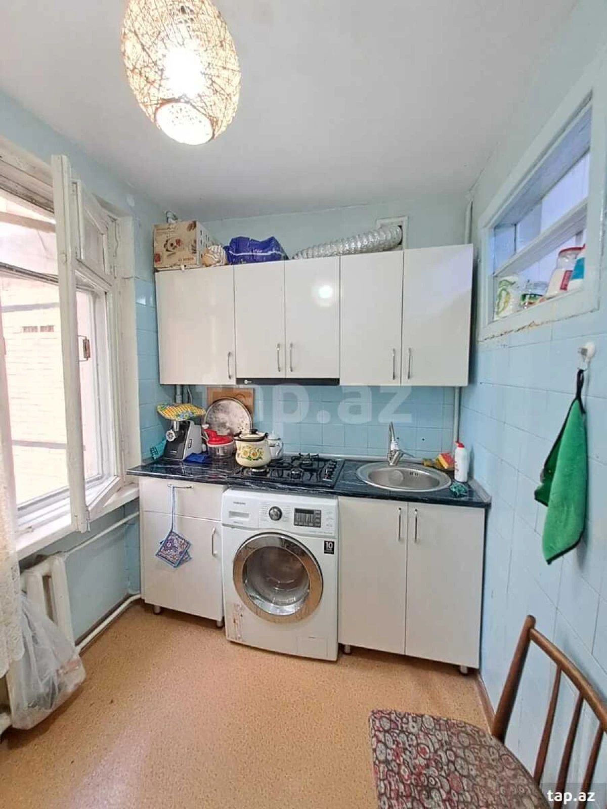 Satılır 1 otaqlı mənzil 35 m²