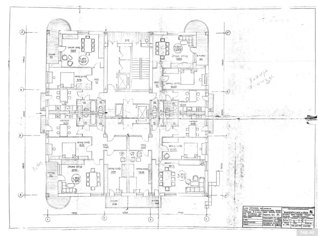 Satılır 2 otaqlı yeni tikili 90 m²
