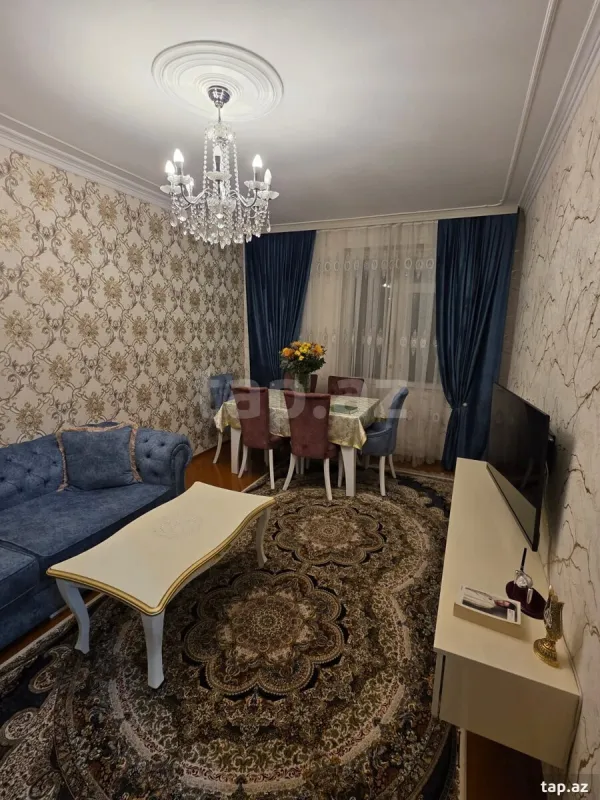 Satılır 4 otaqlı mənzil 92 m²