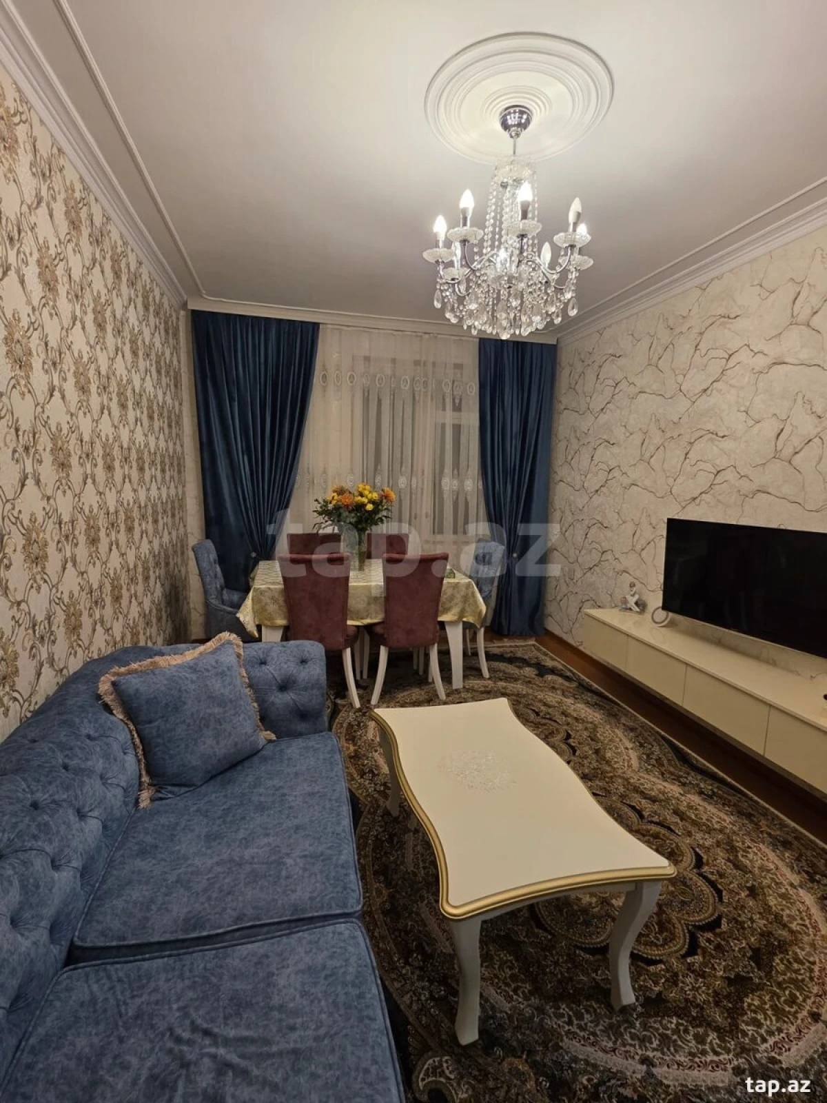 Satılır 4 otaqlı mənzil 92 m²