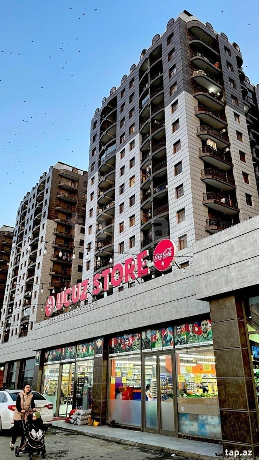 Kirayə verilir 3 otaqlı yeni tikili 75 m²