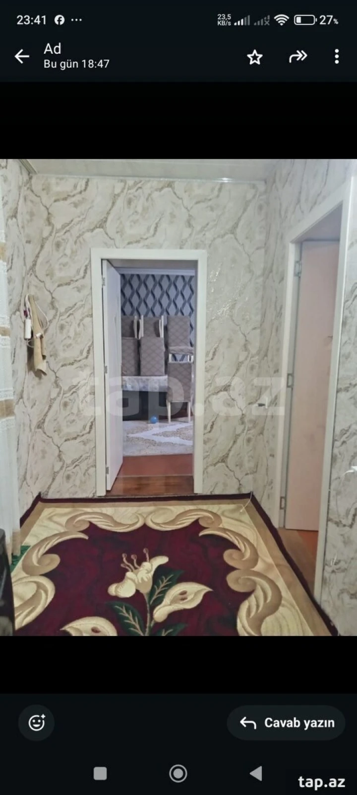 Satılır 3 otaqlı həyət evi