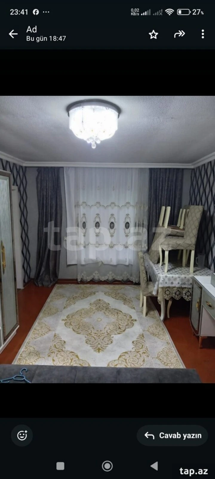 Satılır 3 otaqlı həyət evi