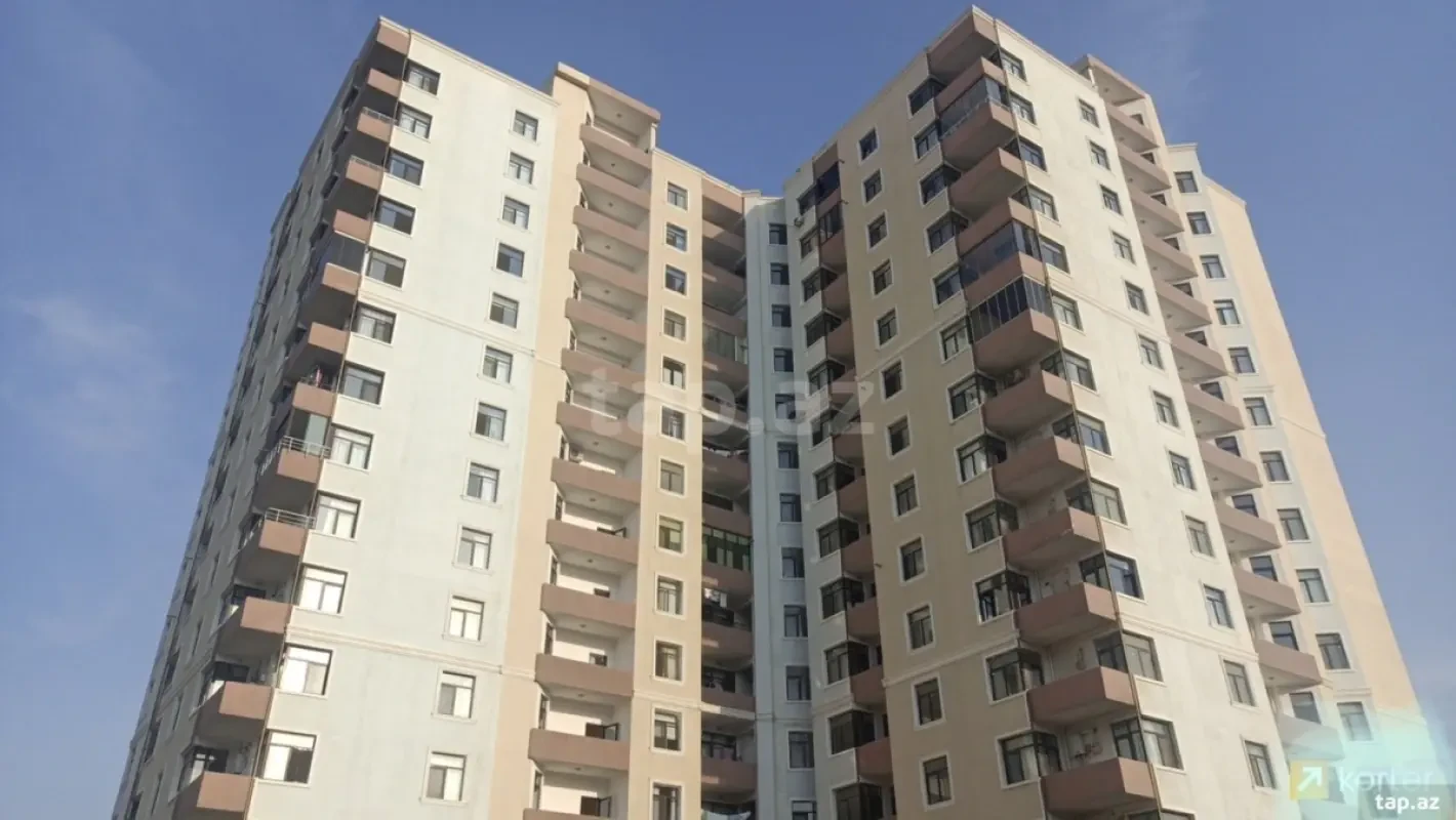 Satılır 2 otaqlı yeni tikili 86.6 m²
