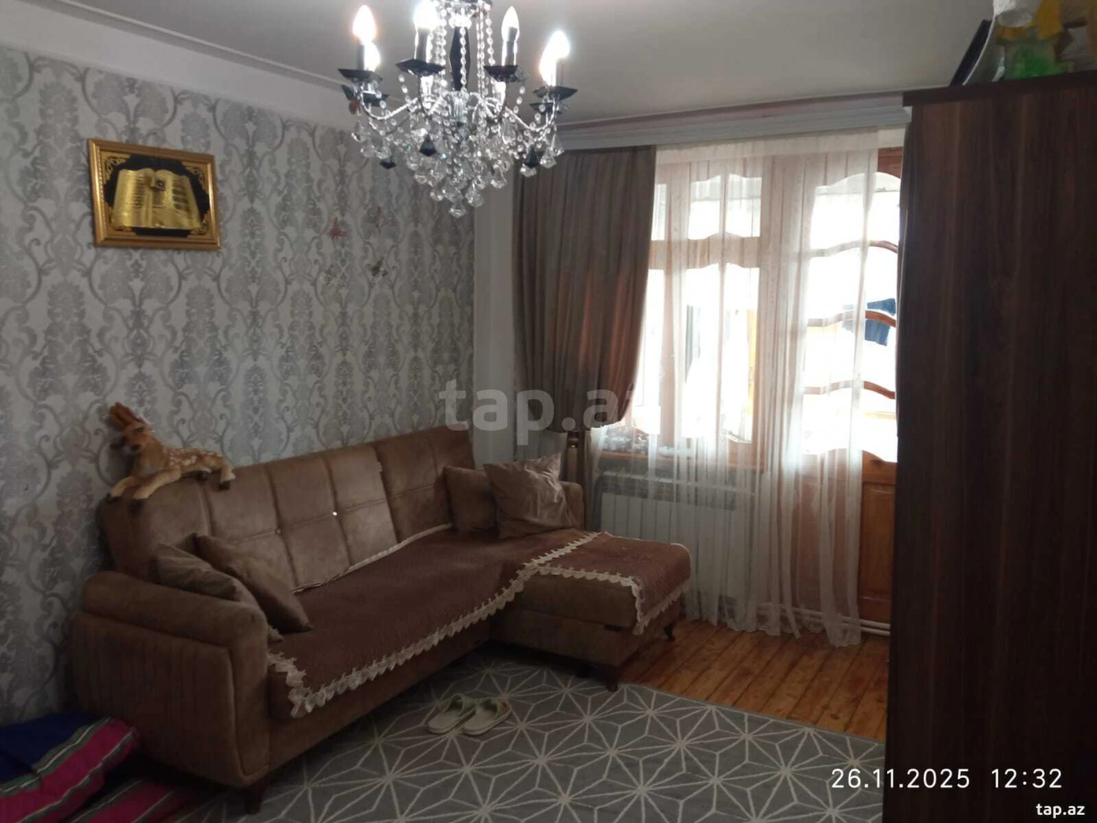 Satılır 2 otaqlı mənzil 50 m²