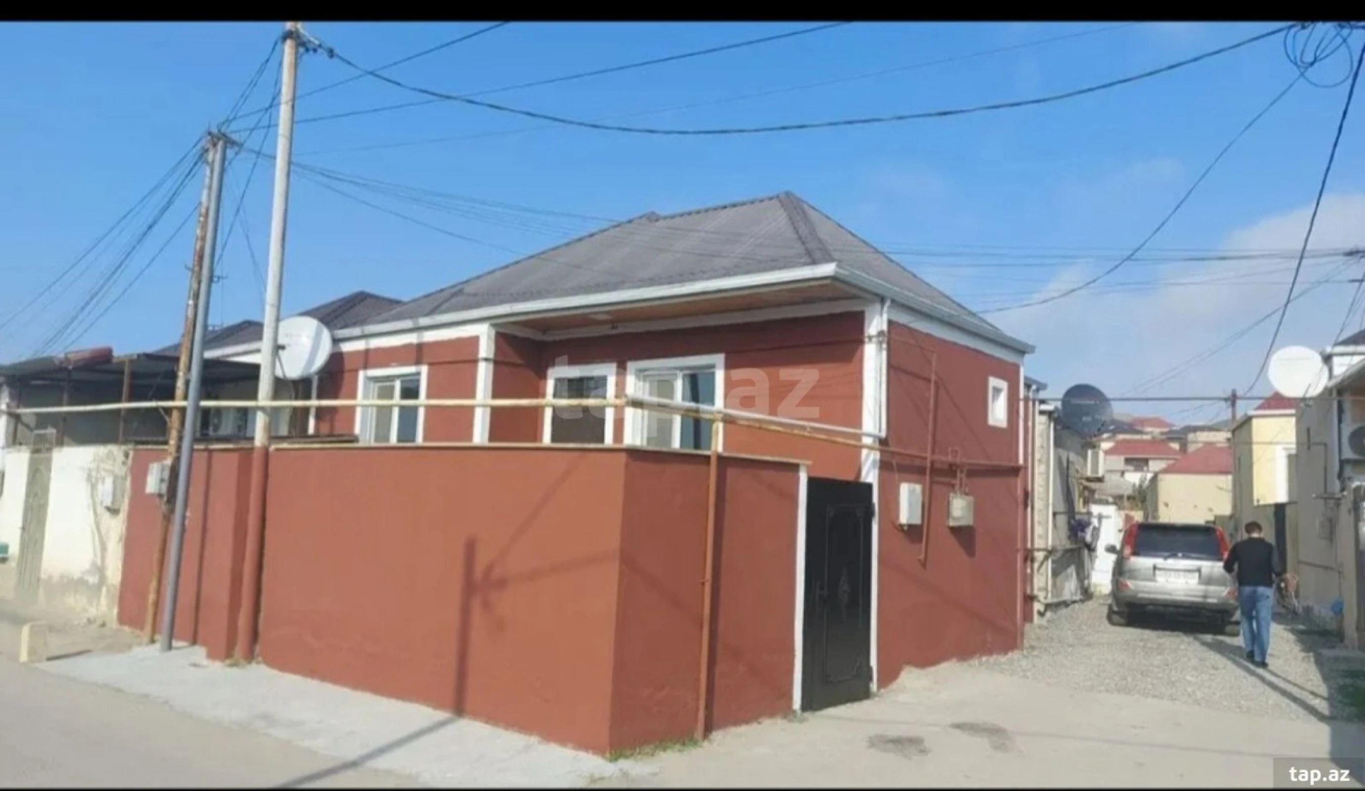 Kirayə verilir 3 otaqlı həyət evi