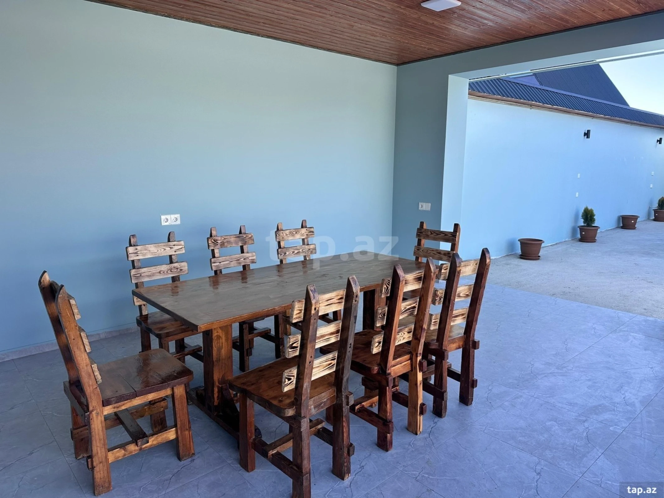 Kirayə verilir 4 otaqlı həyət evi