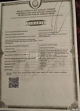 Satılır torpaq sahəsi