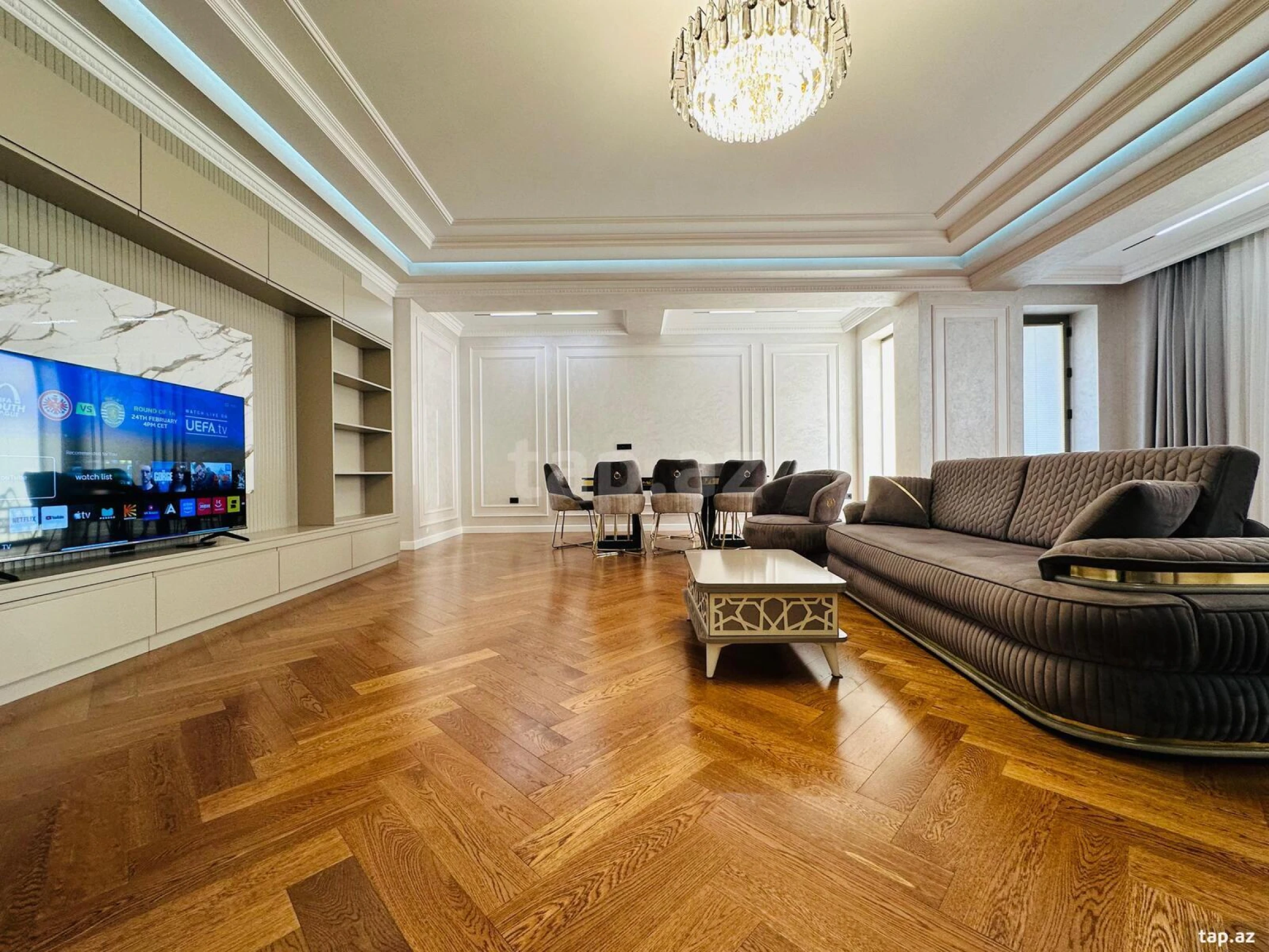 Kirayə verilir 3 otaqlı yeni tikili 170 m²