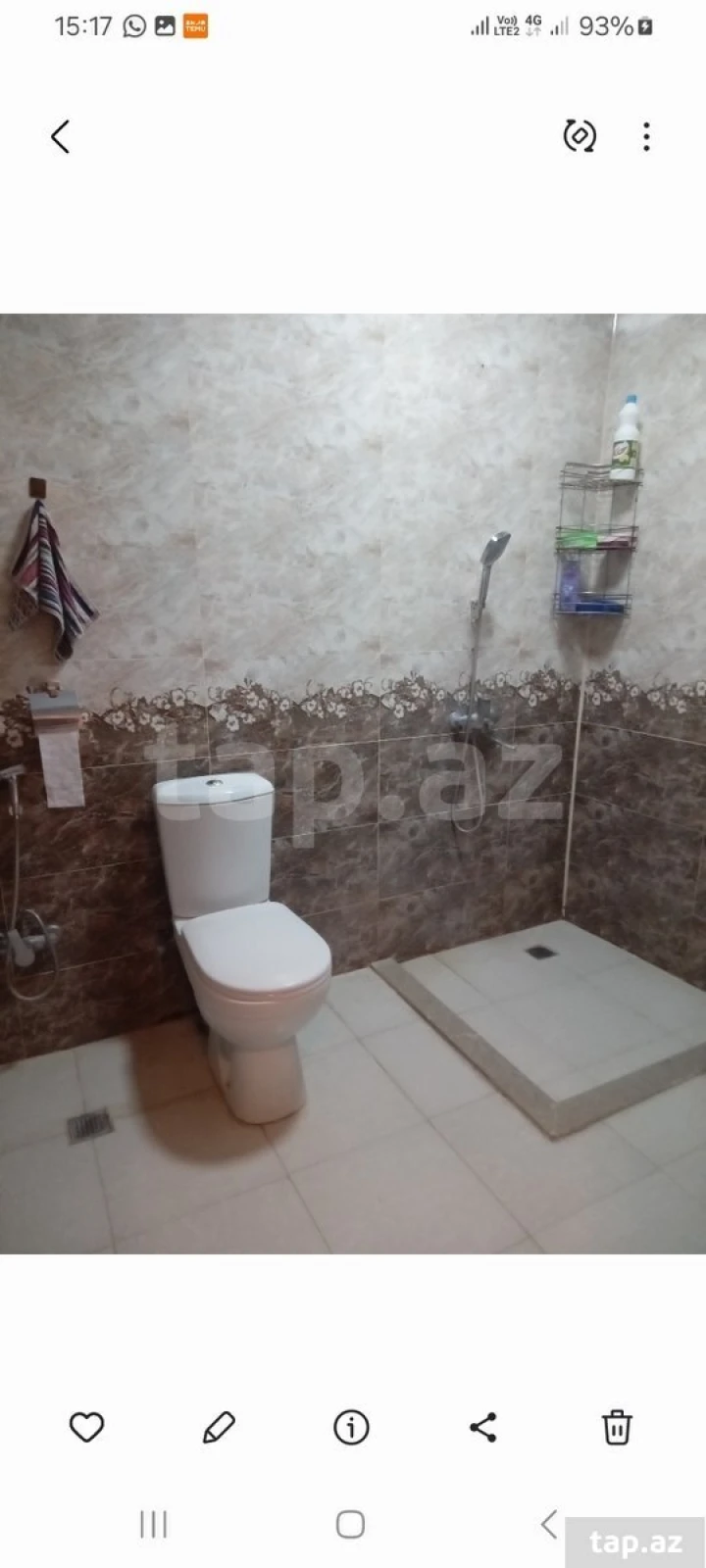 Satılır 2 otaqlı yeni tikili 72 m²