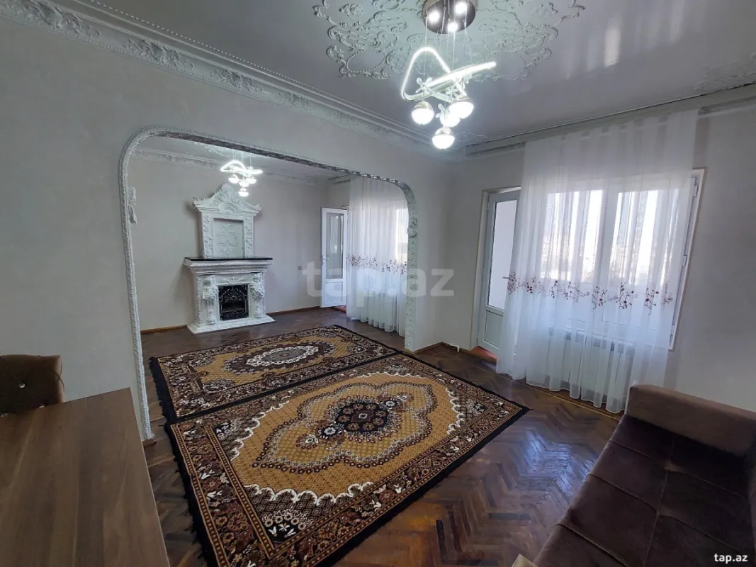 Kirayə verilir 4 otaqlı mənzil 100 m²