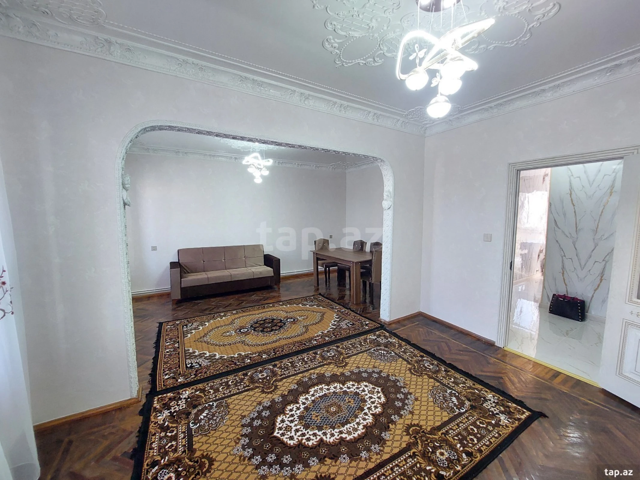 Kirayə verilir 4 otaqlı mənzil 100 m²
