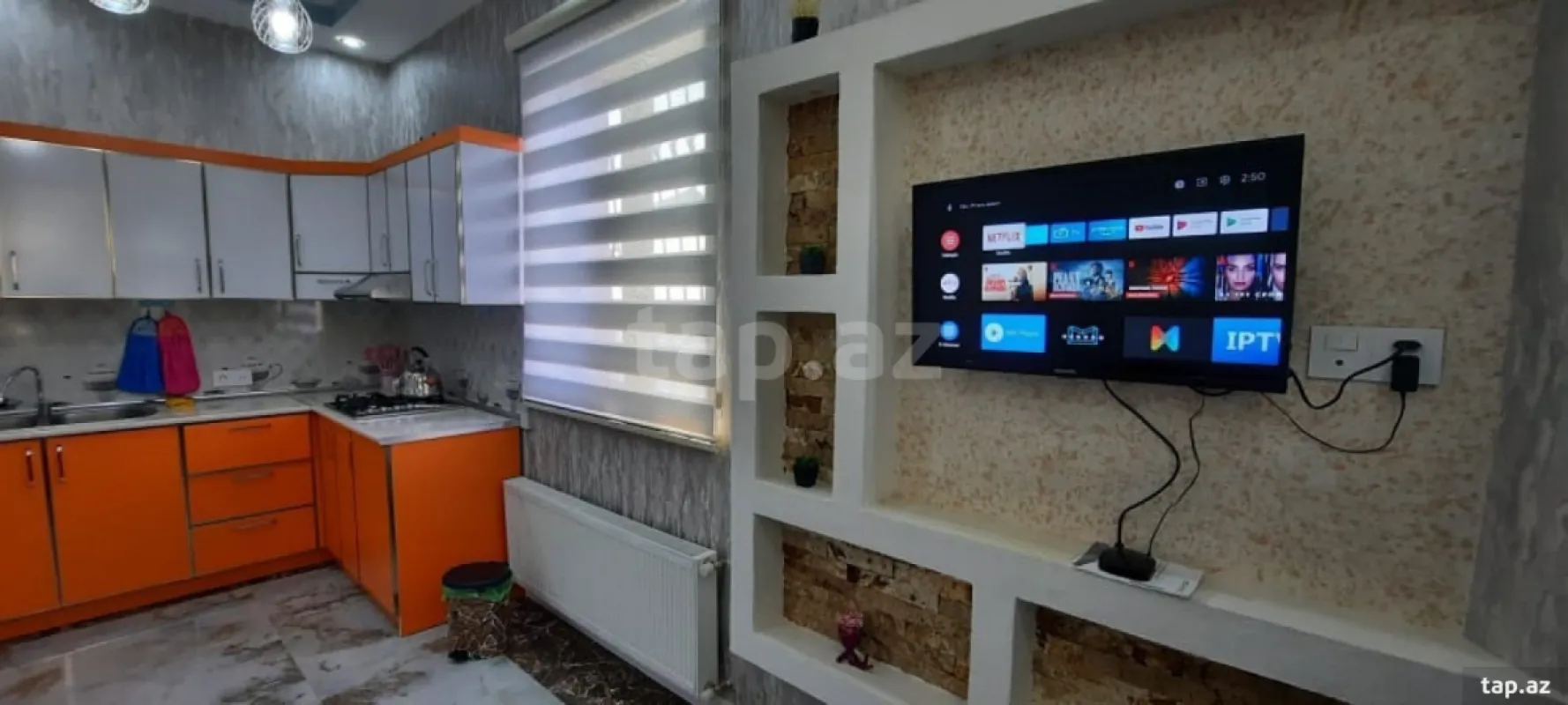 Kirayə verilir 8 otaqlı həyət evi