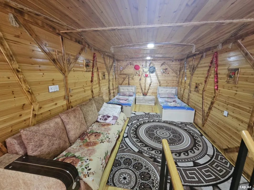 Kirayə verilir 8 otaqlı həyət evi