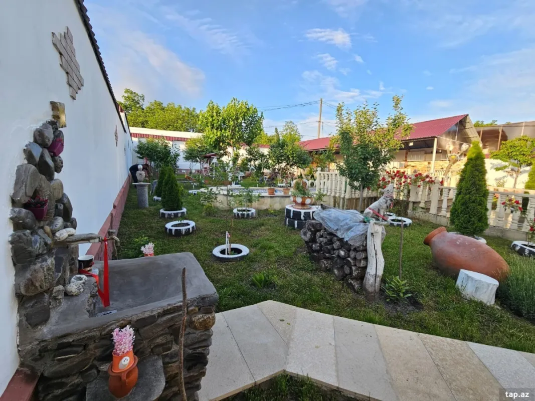 Kirayə verilir 8 otaqlı həyət evi