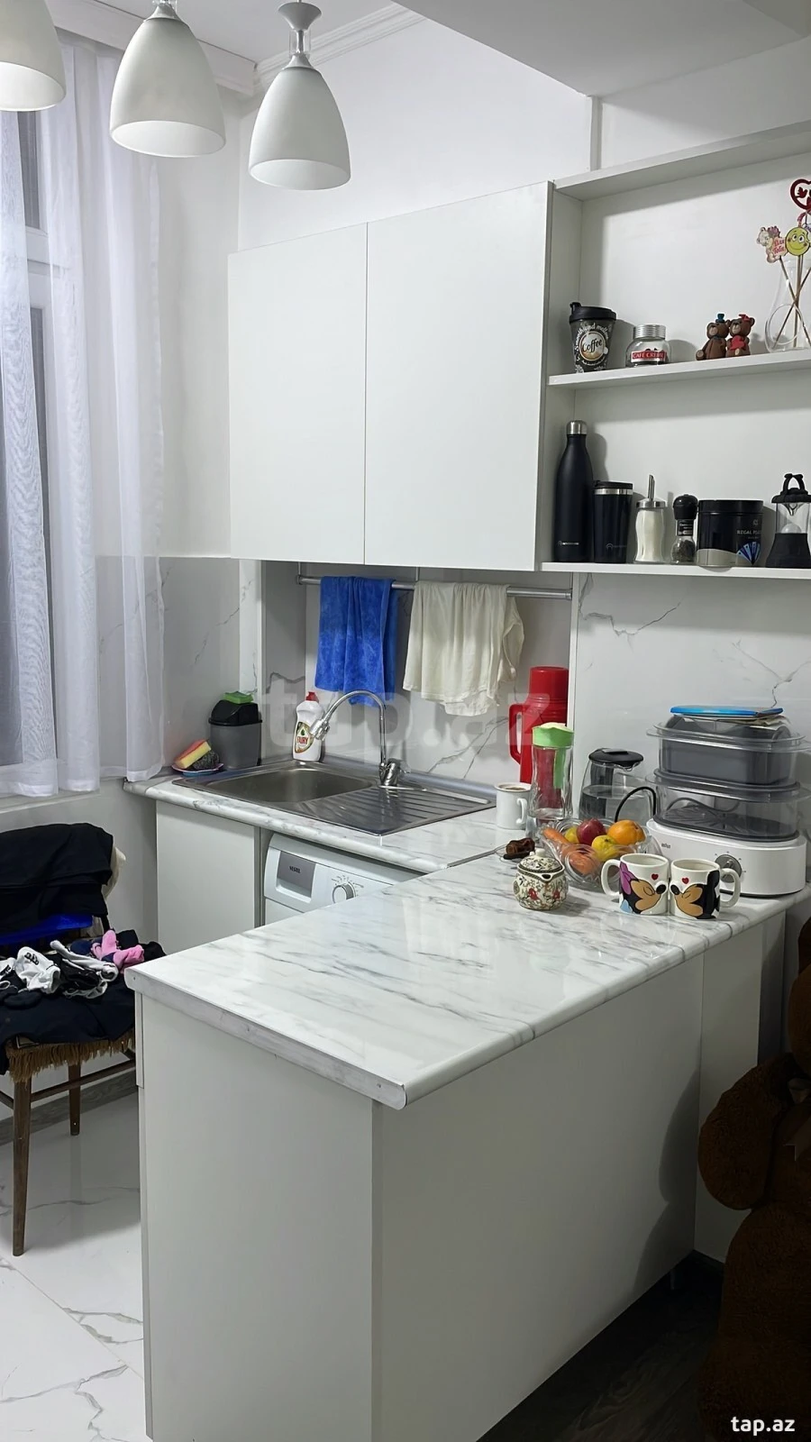 Kirayə verilir 1 otaqlı mənzil 25 m²
