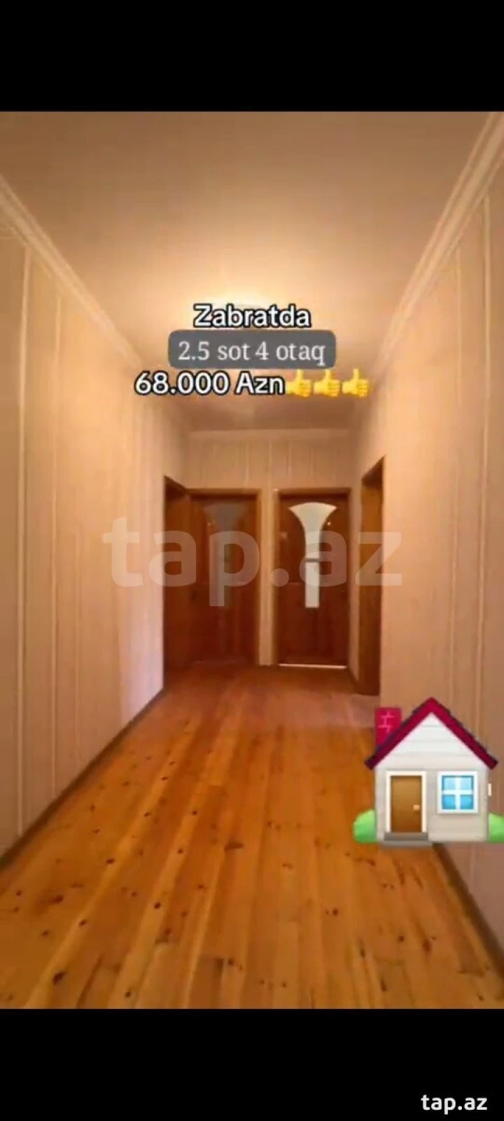 Satılır 4 otaqlı həyət evi