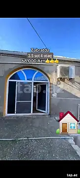 Satılır 4 otaqlı həyət evi — Bakı, Zabrat 4 otaq
