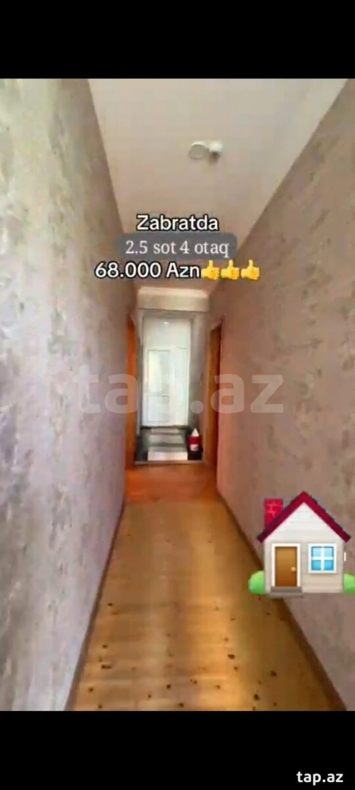 Satılır 4 otaqlı həyət evi