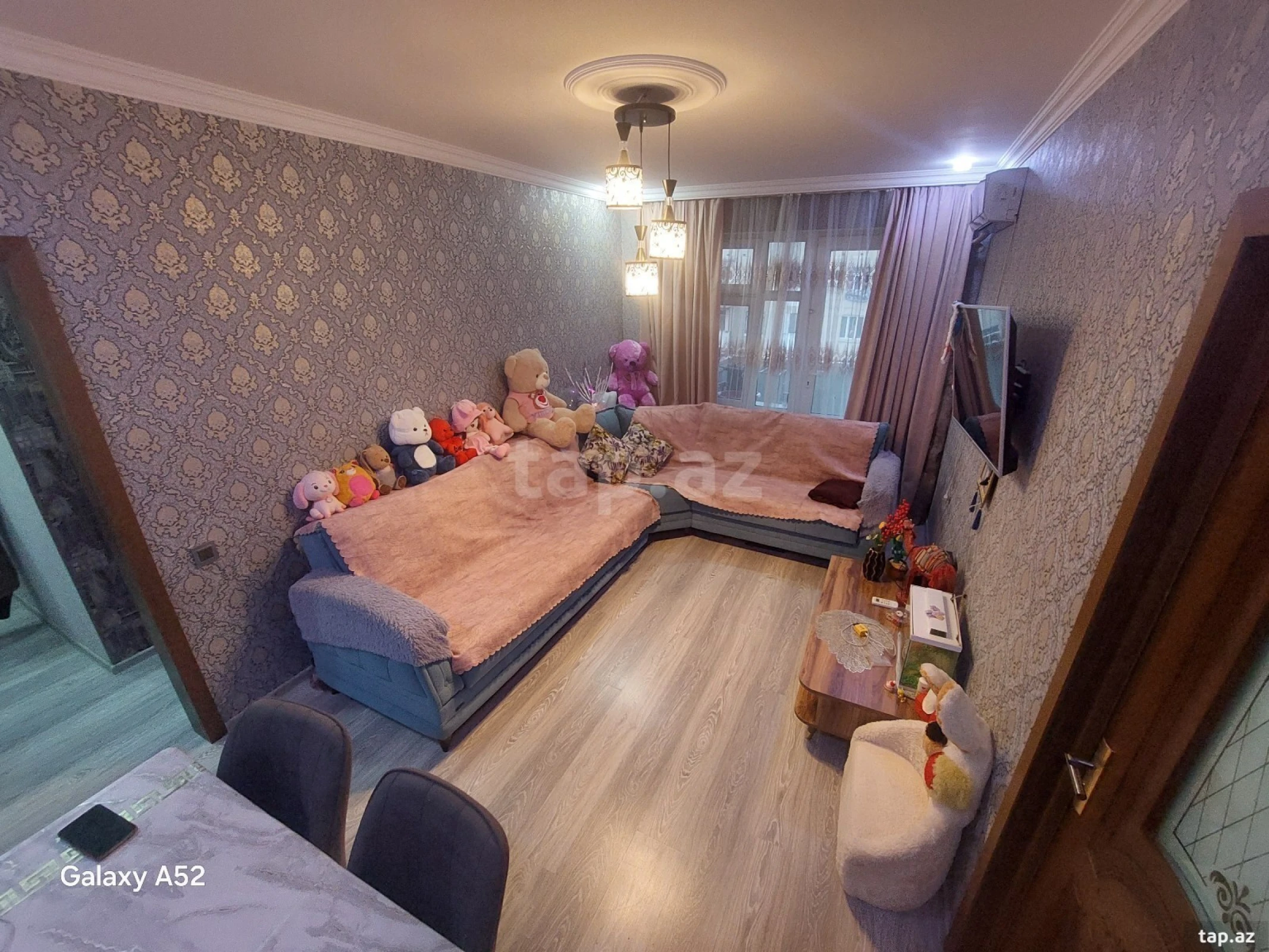 Satılır 2 otaqlı mənzil 47 m²