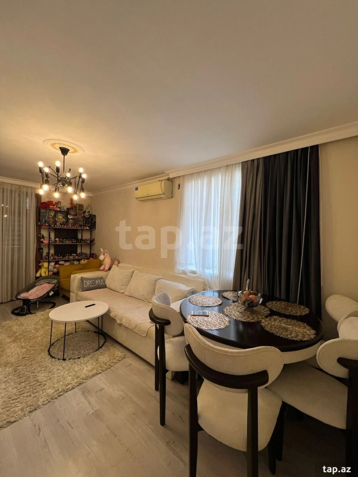 Satılır 2 otaqlı mənzil 45 m²