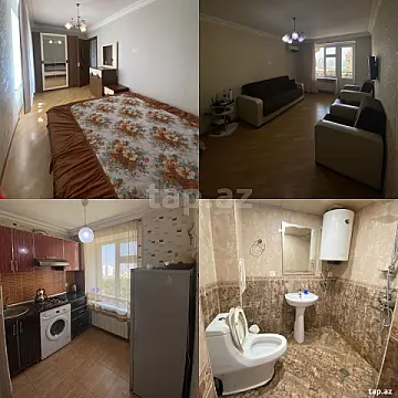 Kirayə verilir 2 otaqlı mənzil 60 m²