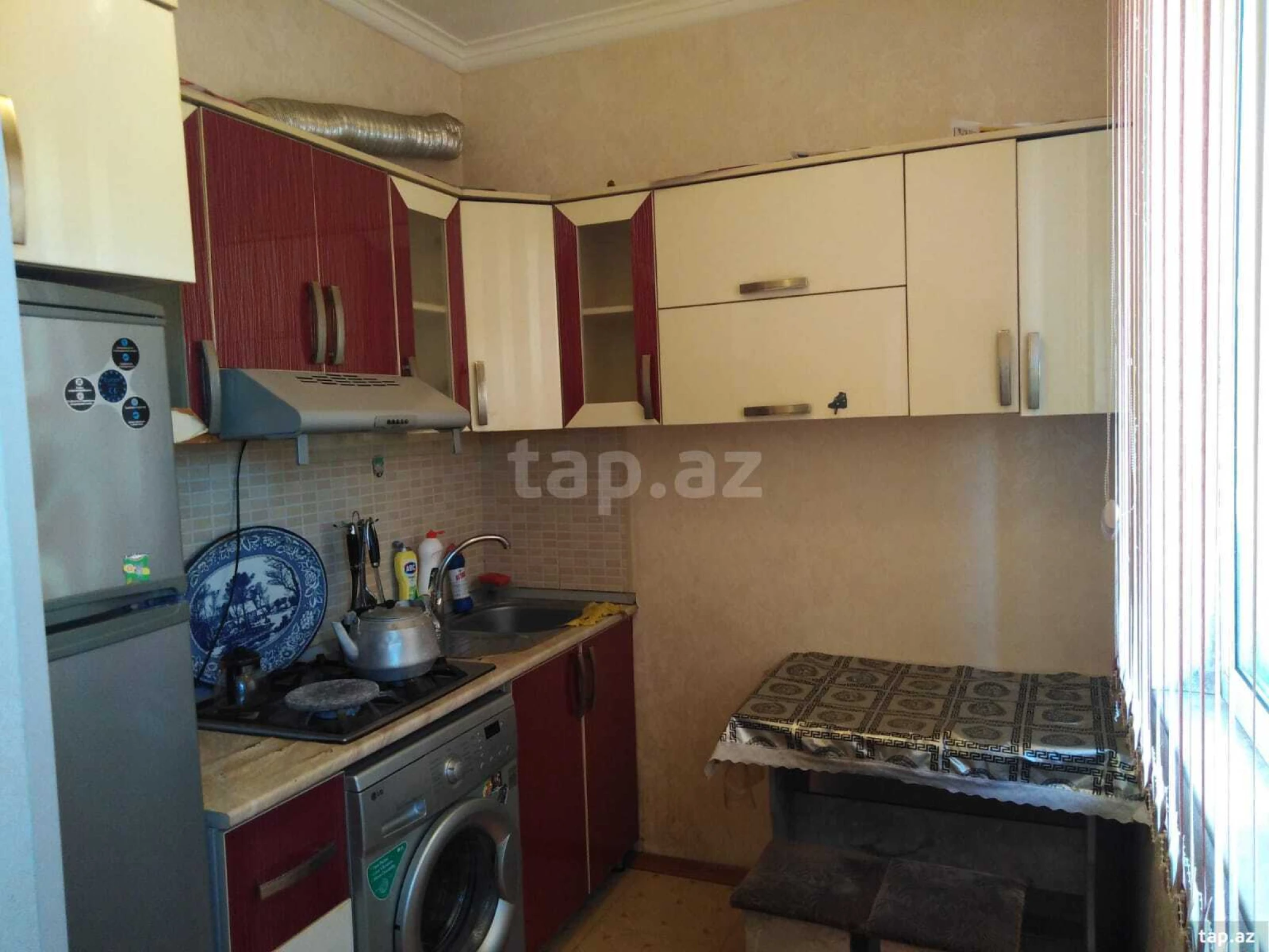 Kirayə verilir 2 otaqlı mənzil 45 m²