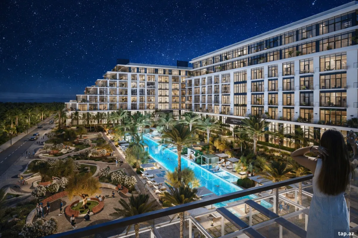 Satılır 1 otaqlı yeni tikili 44.4 m²