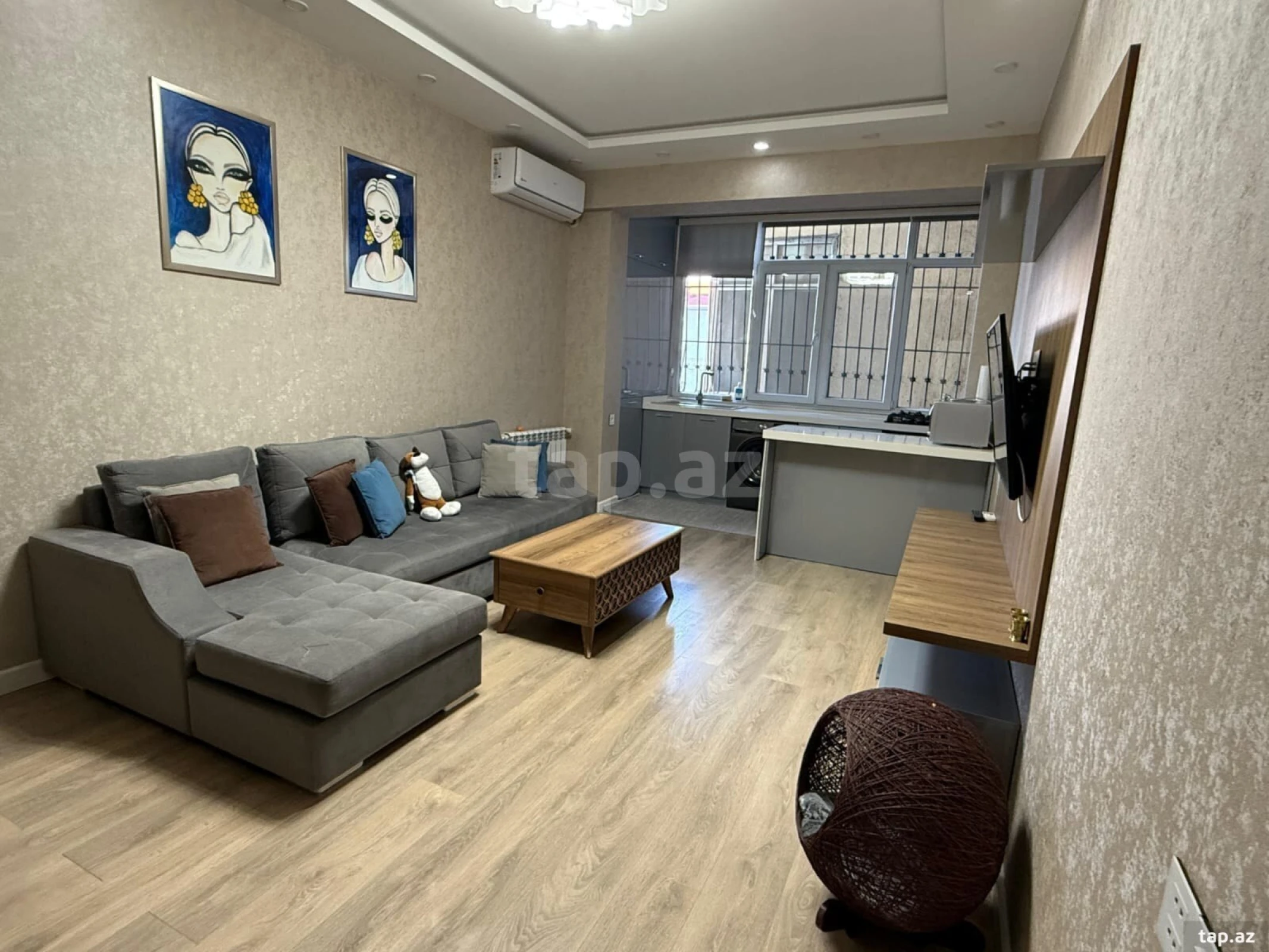 Kirayə verilir 3 otaqlı yeni tikili 95 m²