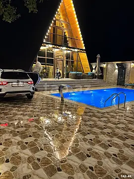 Kirayə verilir 4 otaqlı həyət evi — Qəbələ 4 otaq