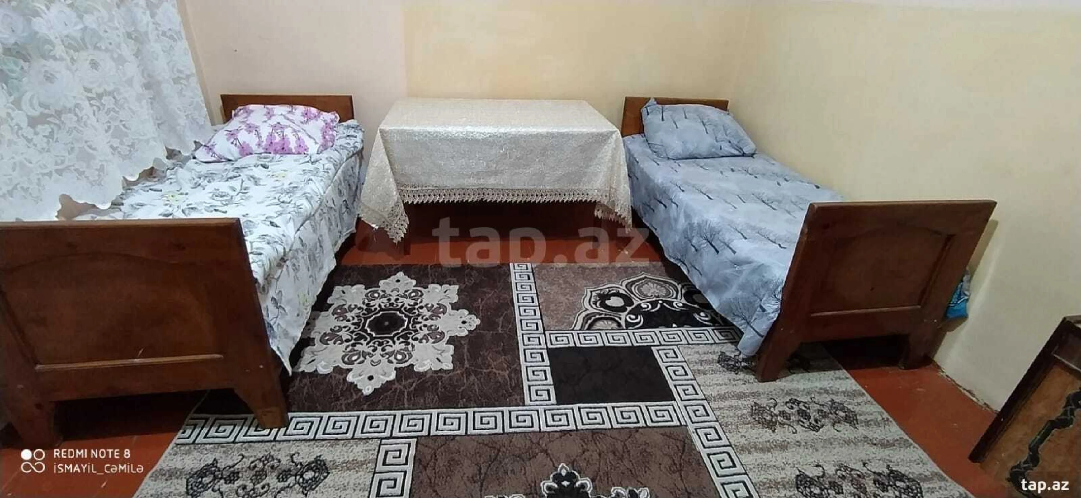 Kirayə verilir 2 otaqlı həyət evi