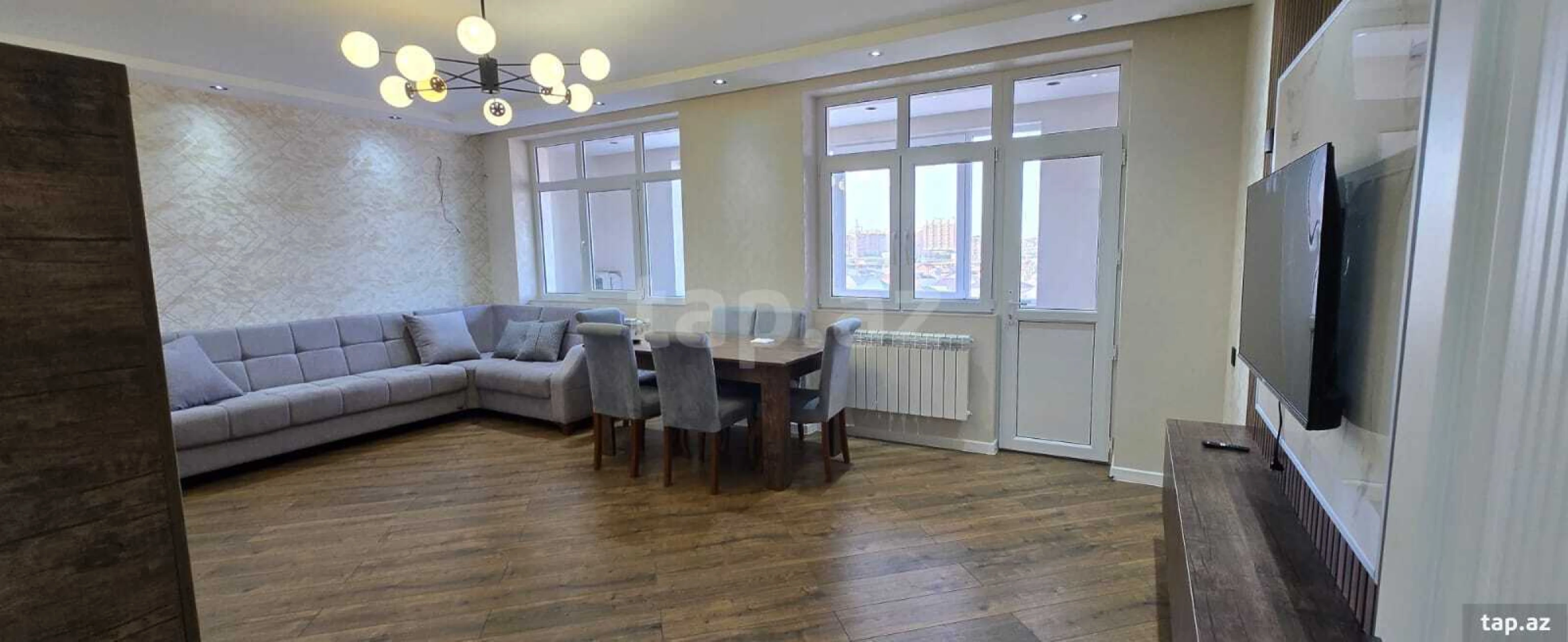 Kirayə verilir 4 otaqlı mənzil 110 m²