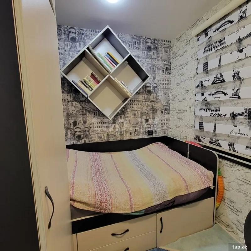 Satılır 2 otaqlı mənzil 43 m²