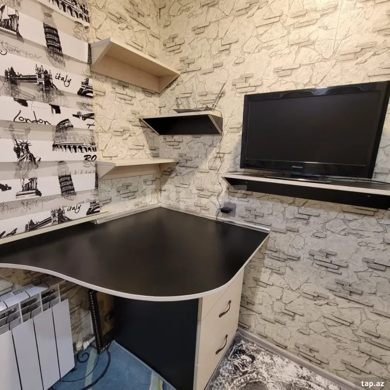 Satılır 2 otaqlı mənzil 43 m²