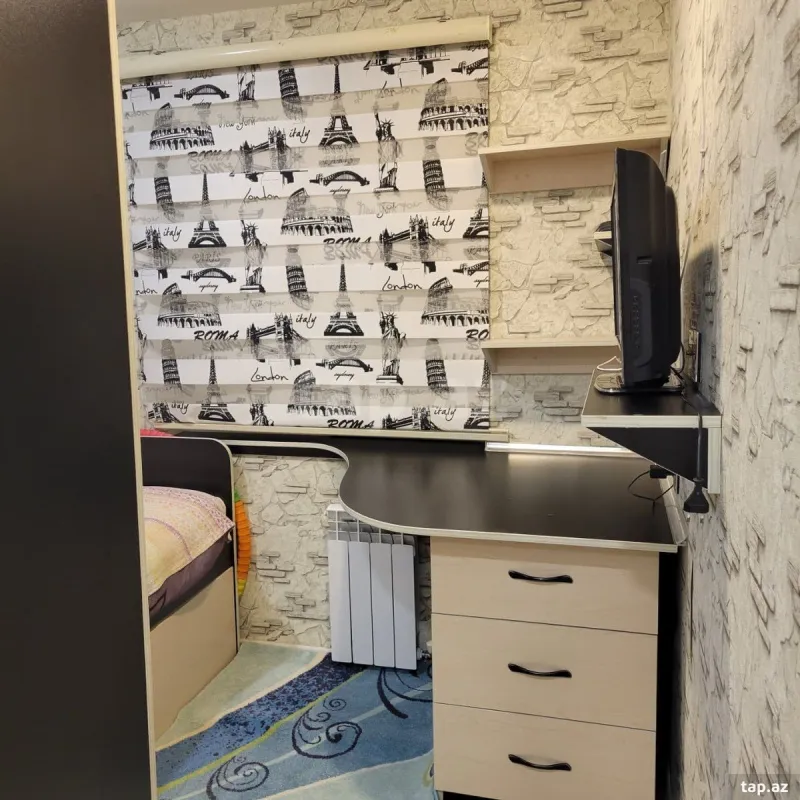 Satılır 2 otaqlı mənzil 43 m²