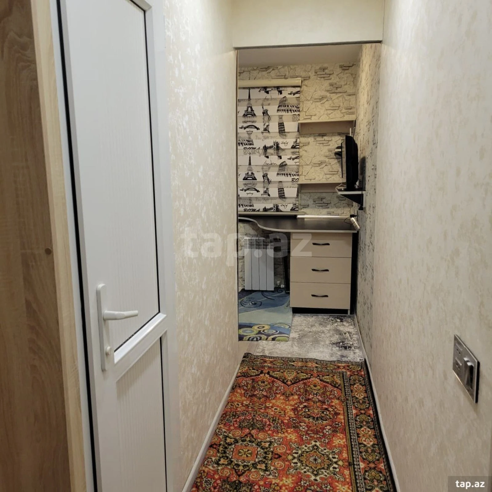 Satılır 2 otaqlı mənzil 43 m²