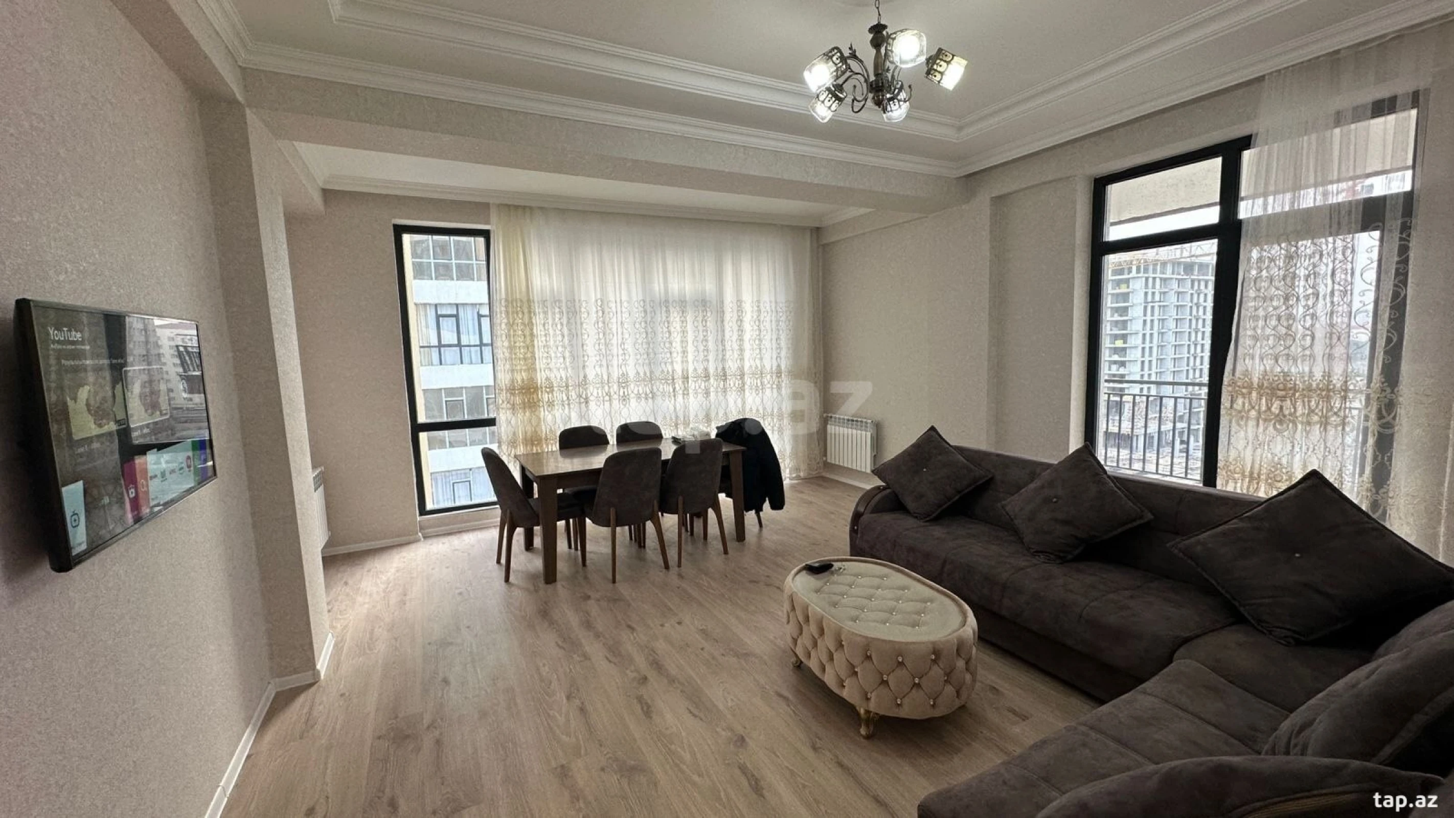 Kirayə verilir 2 otaqlı yeni tikili 86 m²