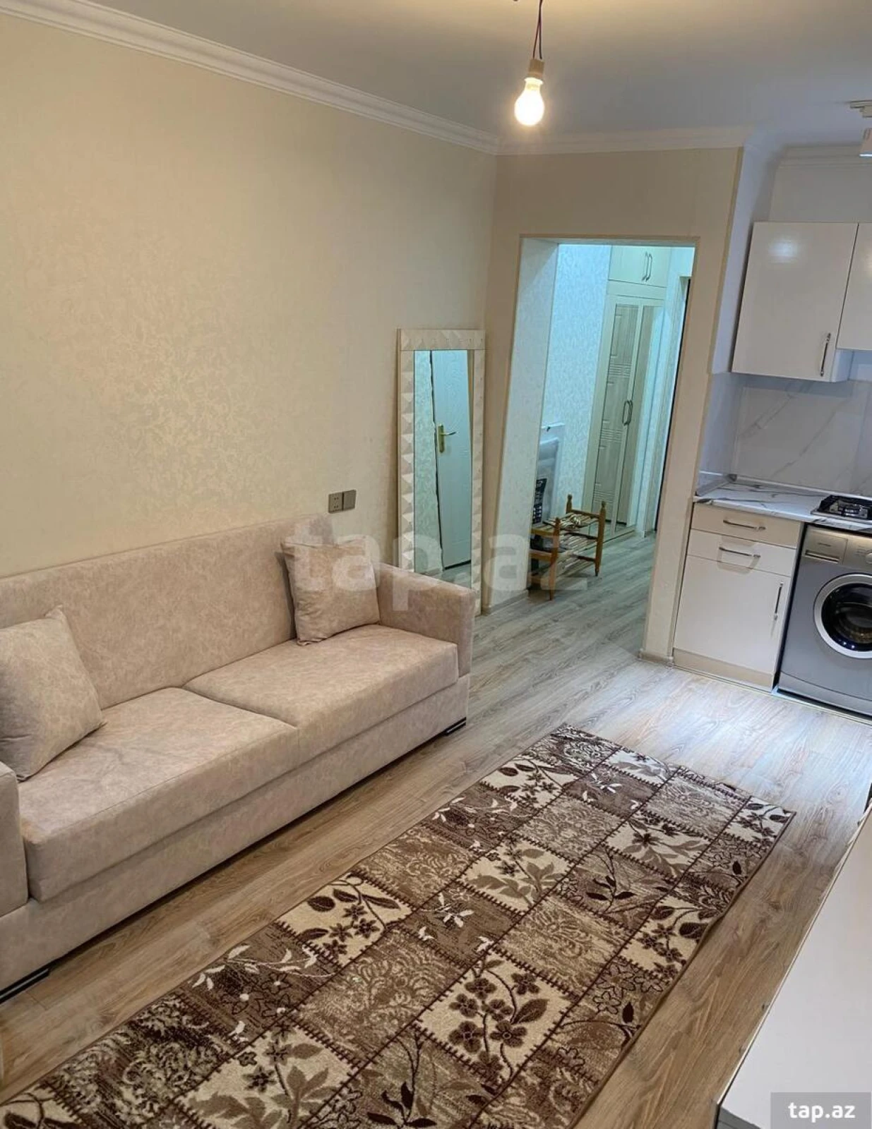 Kirayə verilir 1 otaqlı yeni tikili 40 m²