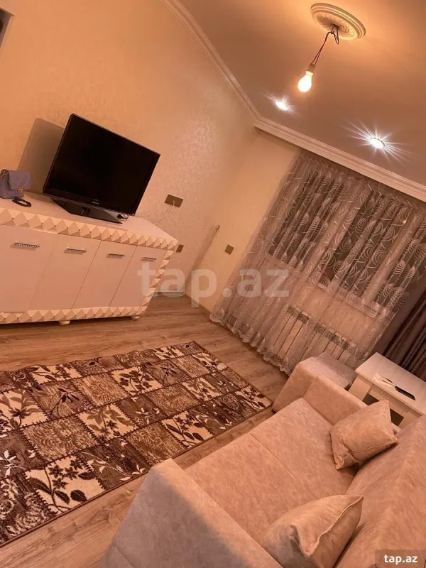 Kirayə verilir 1 otaqlı yeni tikili 40 m²