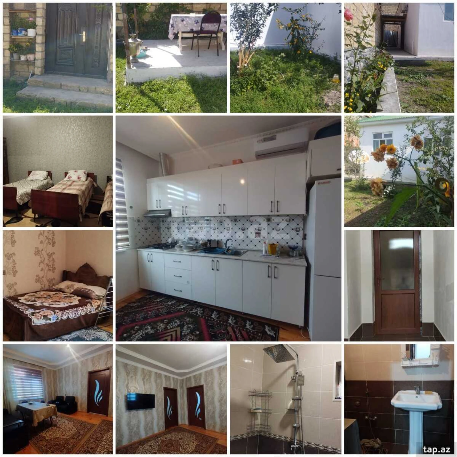 Kirayə verilir 3 otaqlı həyət evi