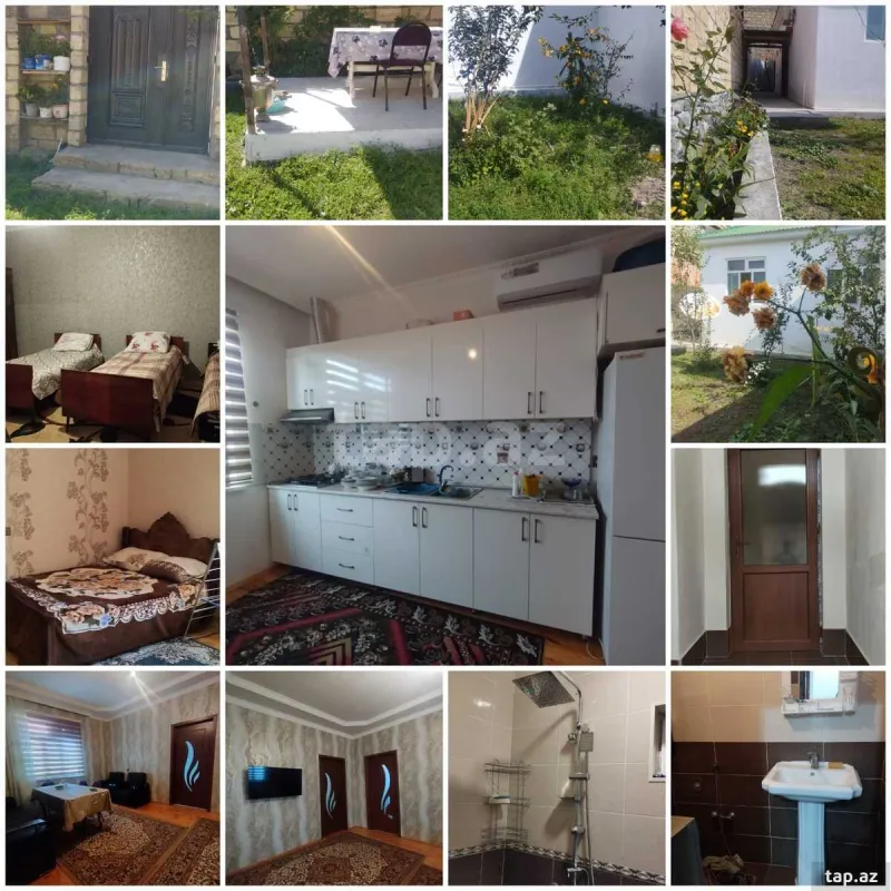 Kirayə verilir 3 otaqlı həyət evi