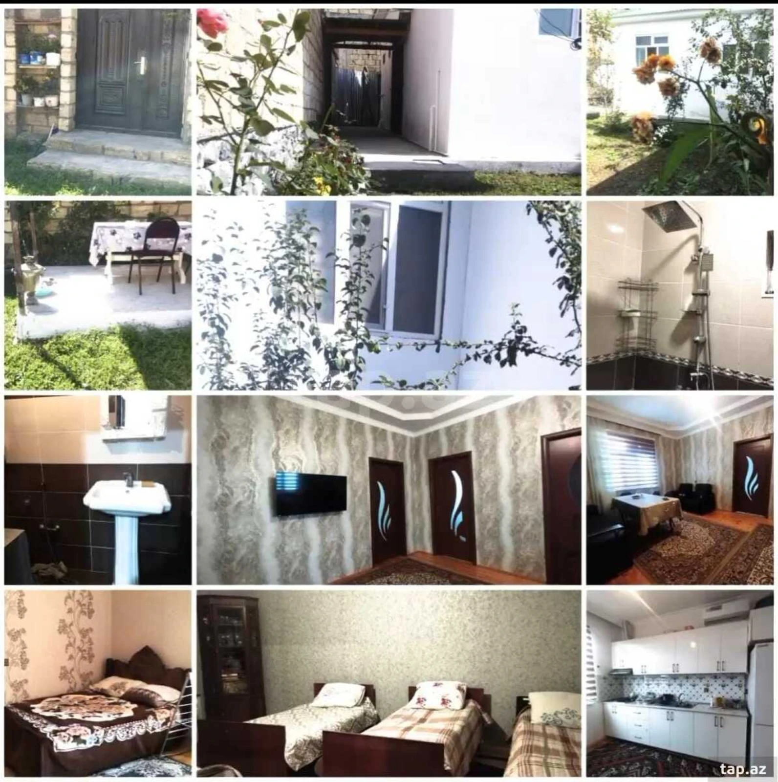 Kirayə verilir 3 otaqlı həyət evi