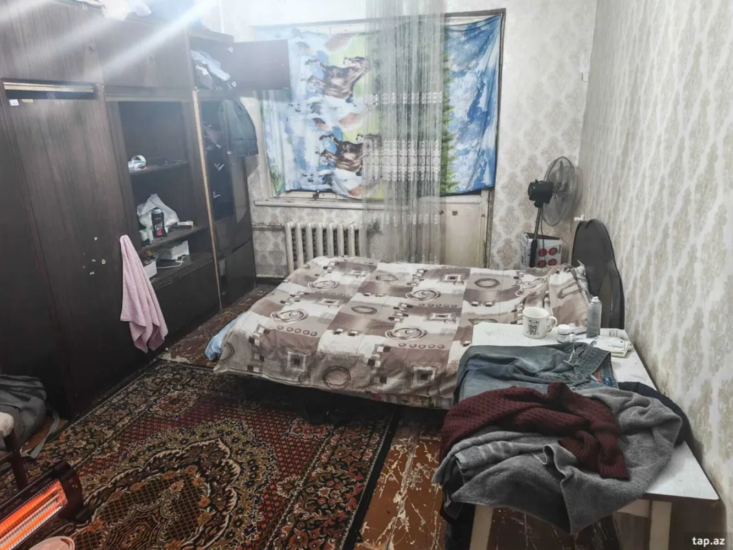 Satılır 1 otaqlı mənzil 45 m²